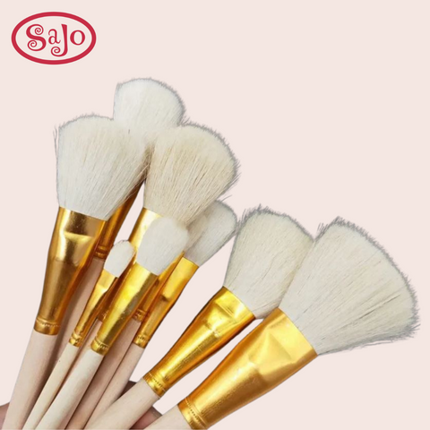 Soft Bristle Brushes - Set of 6 Glaze Brushes